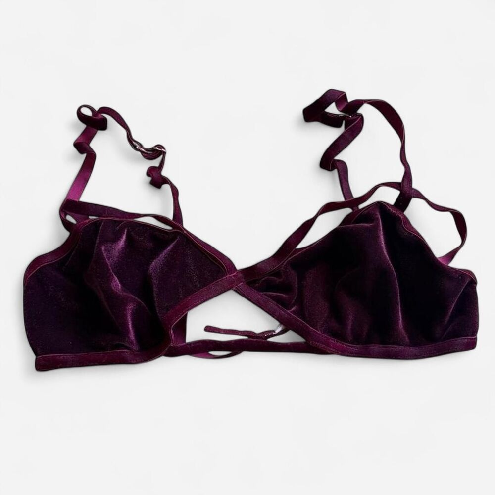 Unbranded Women's Burgundy Bra
